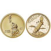1 доллар - "Американские инновации - Телескоп "Хаббл", США, 2020 год, двор D