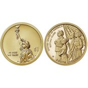 1 доллар - "Американские инновации - Септима Кларк", США, 2020 год, двор P
