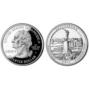 25 центов - Парк № 6 - Геттисберг (Пенсильвания), США, 2011 год