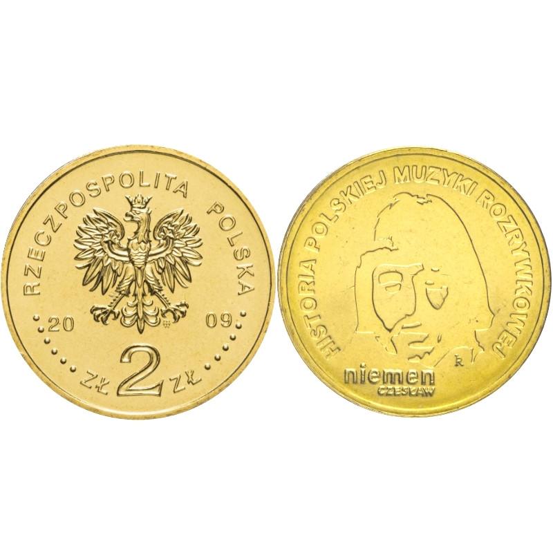 2 злотых - Чеслав Немен, Польша 2009 год