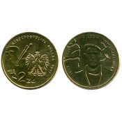 2 злотых - Леон Вычулковский, Польша 2007 год