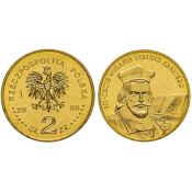 2 злотых - 500 лет статута Яна Лаского, Польша 2006 год