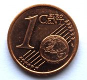 1 евроцент, Португалия, 2008 год, UNC