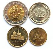 Набор монет - Иран, (4 монеты)