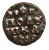 Полушка 1719 год