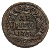 Денга 1737 год