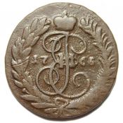 2 копейки 1765 год, мм