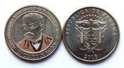 1/4  бальбоа - 200 лет со дня рождения Хусто Аросемена, Панама, 2018 год