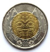 2 доллара - 100 лет со дня рождения Билла Рида, Канада, 2020 год
