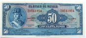 Банкнота 50 песо 1972 года - Мексика, UNC