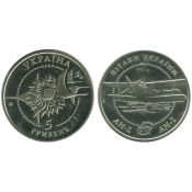 5 гривен - Самолет Ан-2, Украина, 2003 год