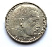 2 рейхсмарки, Германия - Третий рейх, 1938 год