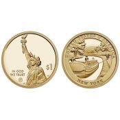 1 доллар - "Американские инновации - Эри-Канал", США, 2021 год, двор P