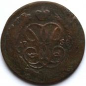 1 копейка 1758 год
