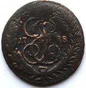 1 копейка 1788 год мм