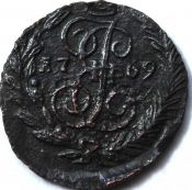 полушка 1769 год