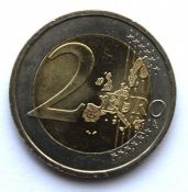 2 евро - Бельгия, 2011 год, UNC