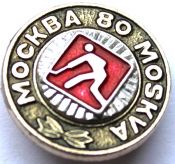 Значок - Москва 80