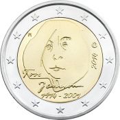 2 евро - 100 лет со дня рождения Туве Янссон, Финляндия, 2014 год, UNC