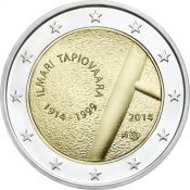 2 евро - 100 лет со дня рождения Илмари Тапиоваара, Финляндия, 2014 год, UNC