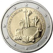 2 евро - Международный год семейных фермерских хозяйств, Португалия, 2014 год, UNC