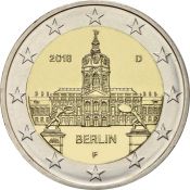 2 евро - Берлин, Германия, 2018 год, UNC