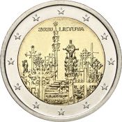 2 евро - Гора Крестов, Литва, 2020 год, UNC