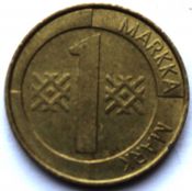 1 марка - Финляндия