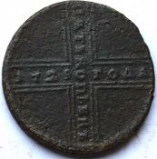 5 копеек 1729 год
